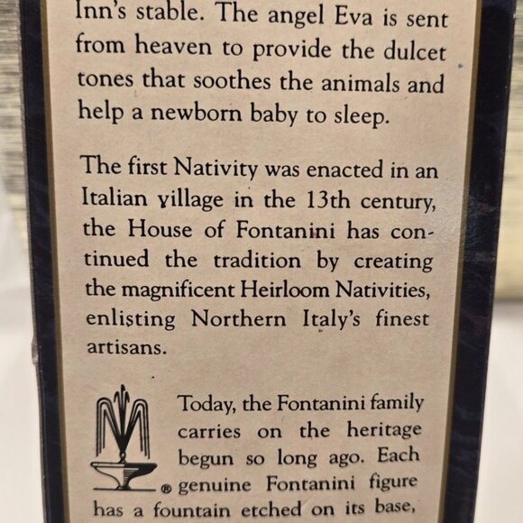 FONTANINI "Eva" Nativity figure Part of the Heirloom 5" collection - Picture 9 of 10